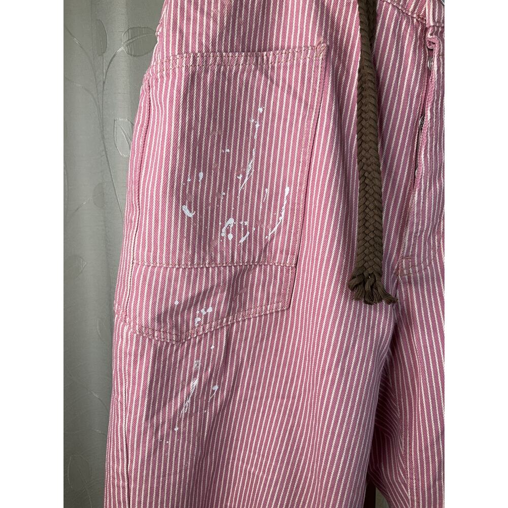 NWOT Free People LIMITED EDITION!! Moxie Railroad Jean, Size 31/Size 12 - Picture 3 of 9